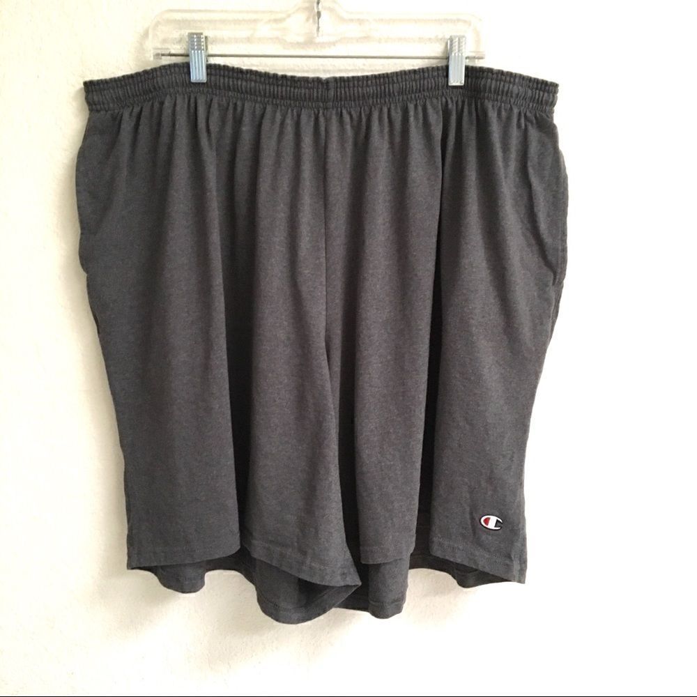 Champion elastic waist drawstring shorts 4XL‎